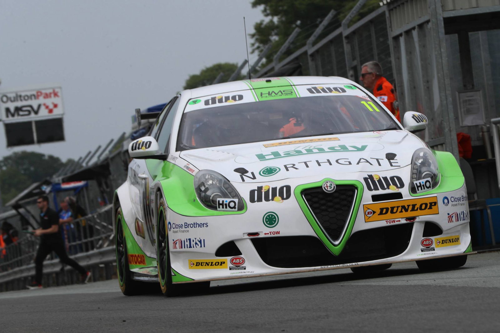 BTCC Oulton Park: Simpson 'encouraged' after blistering maiden pole
