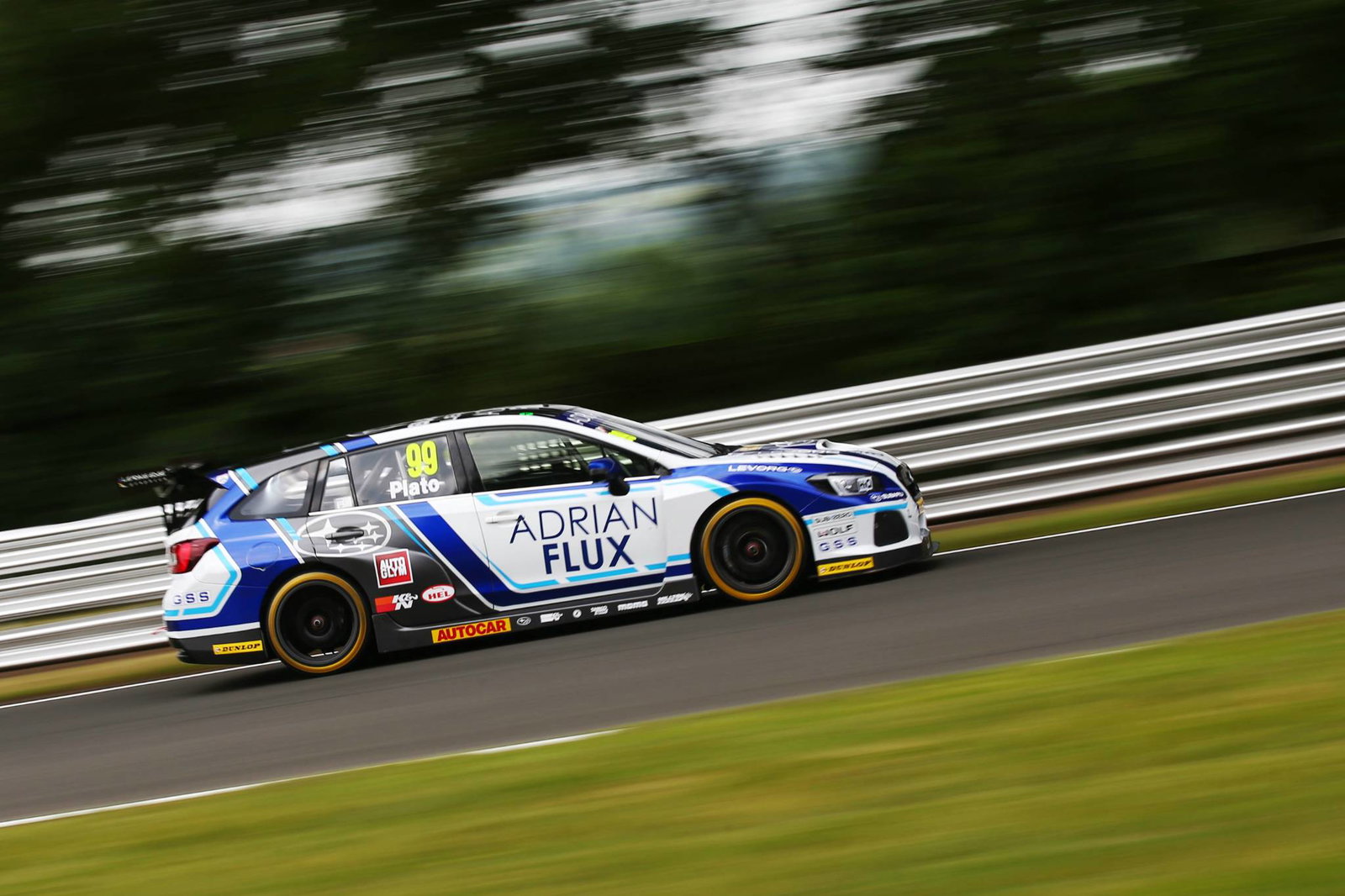 BTCC Croft: Sutton leads all Subaru front-row ahead of Plato