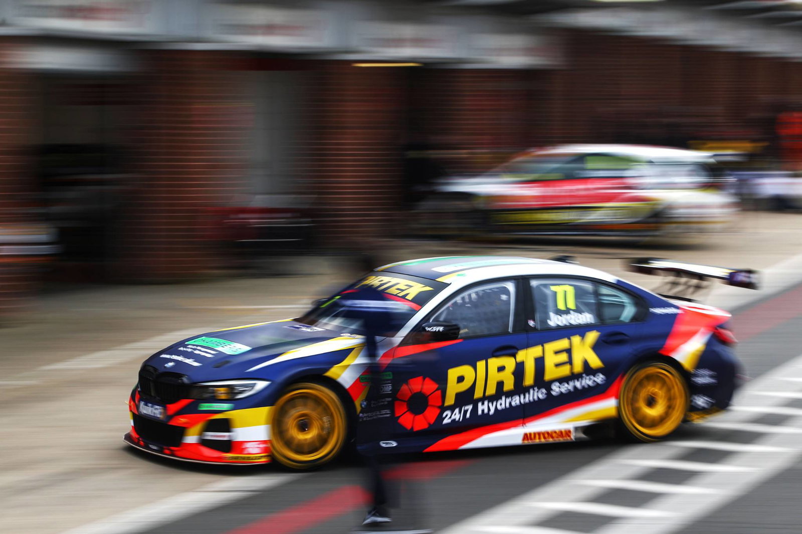 Brands Hatch BTCC: Jordan storms from 15th for race two win 