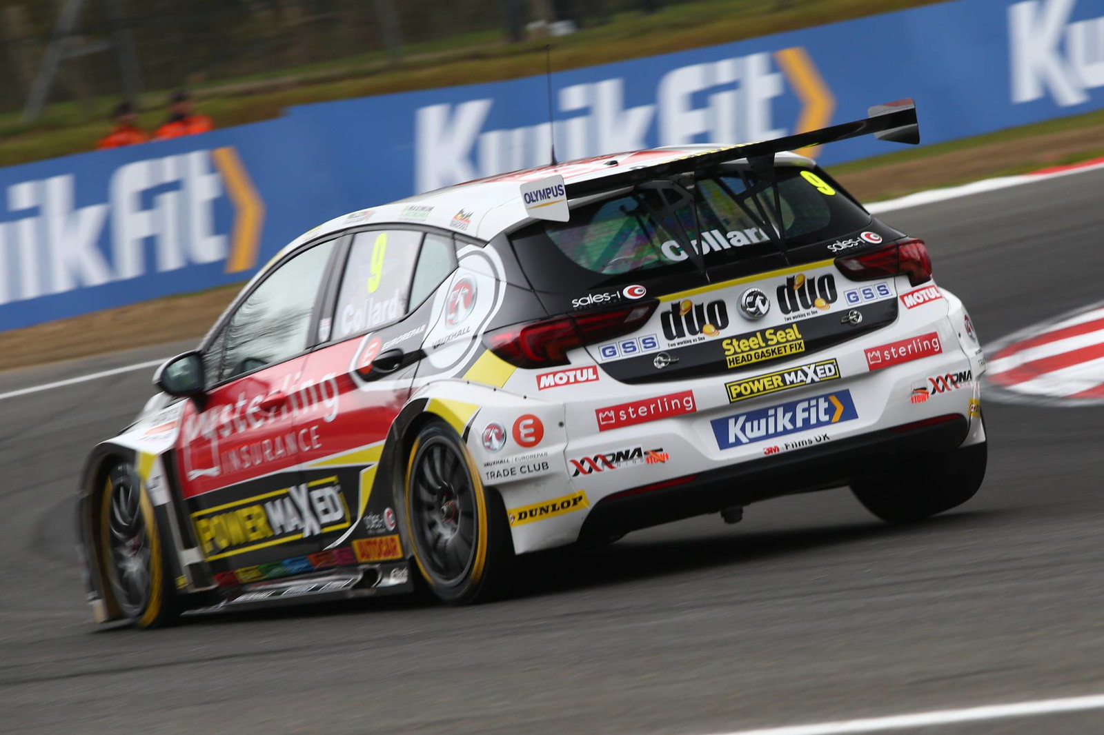 BTCC Donington Park: Points leader Cook 'happy' with front row result