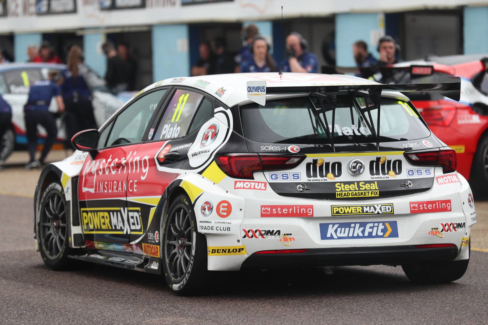 BTCC Thruxton: Plato ends Thruxton practice quickest 