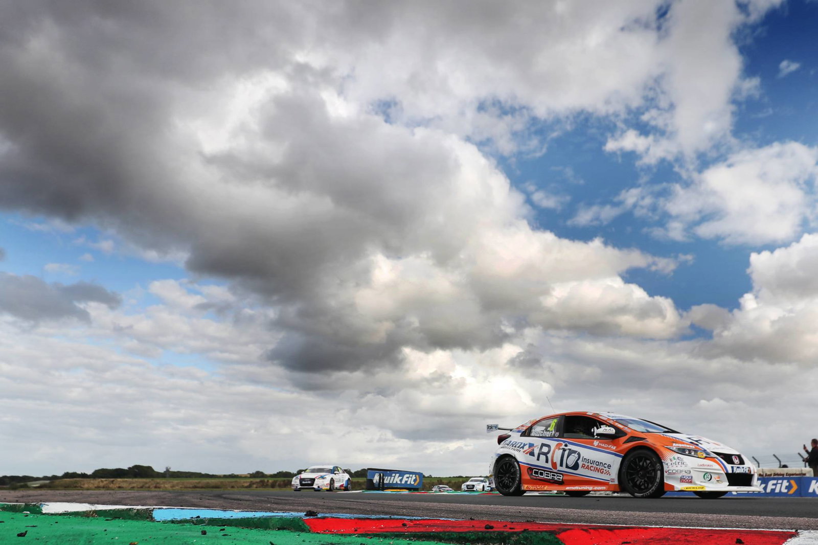 BTCC Knockhill: Home hero Butcher fastest in opening practice