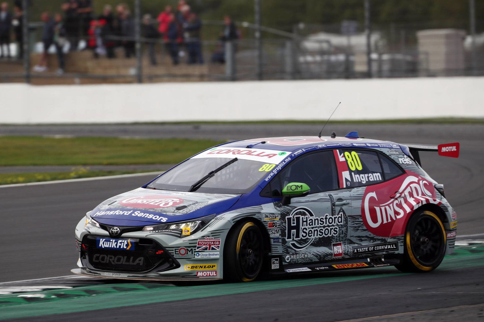 BTCC Silverstone: Ingram wins again as title race hits boiling point