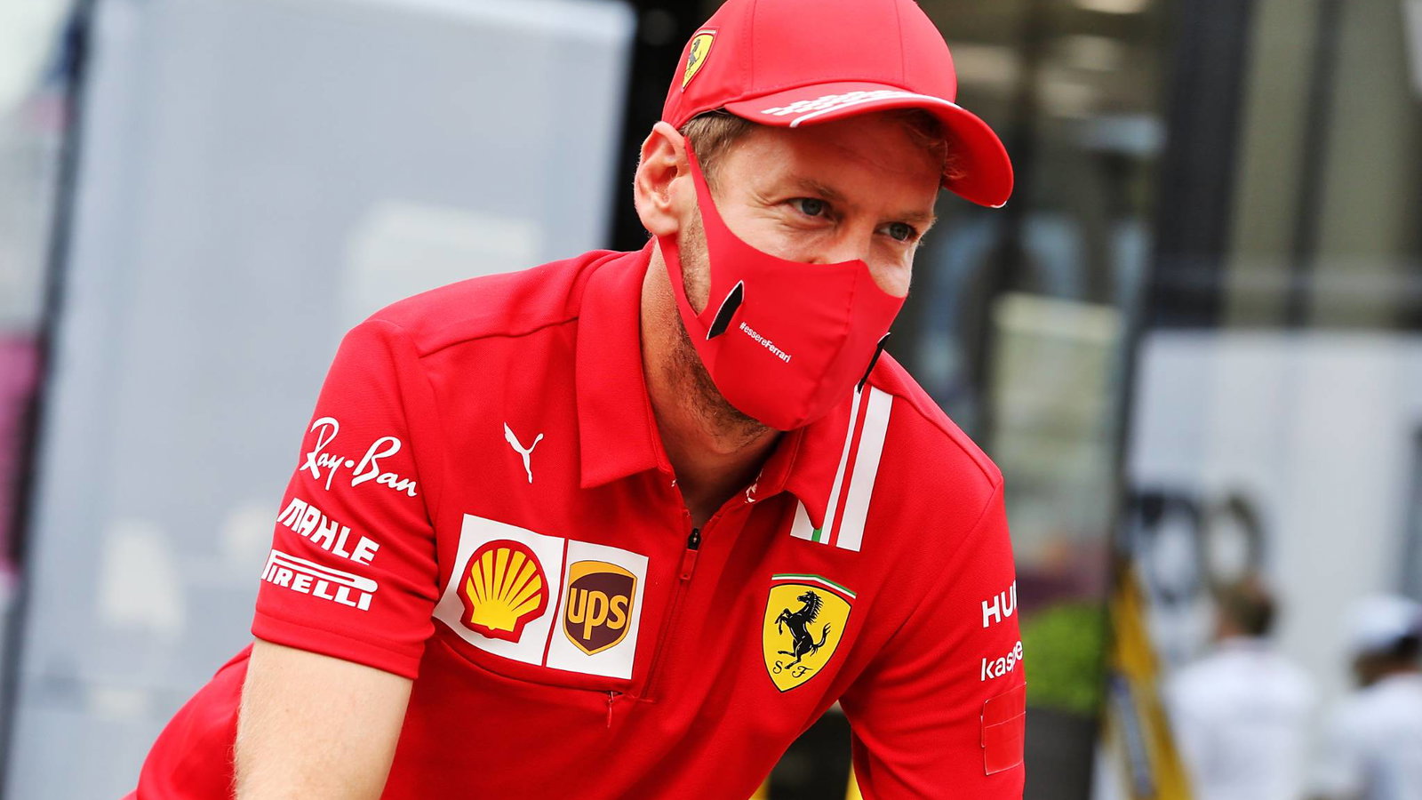 Sebastian Vettel (GER) Ferrari.