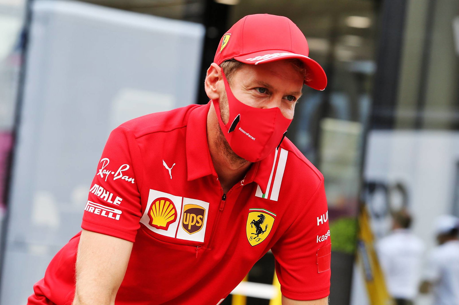 Sebastian Vettel (GER) Ferrari.