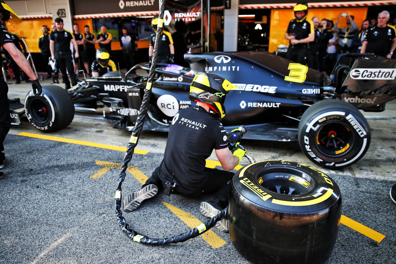 Vettel: It is a steering wheel not a push or pull wheel…