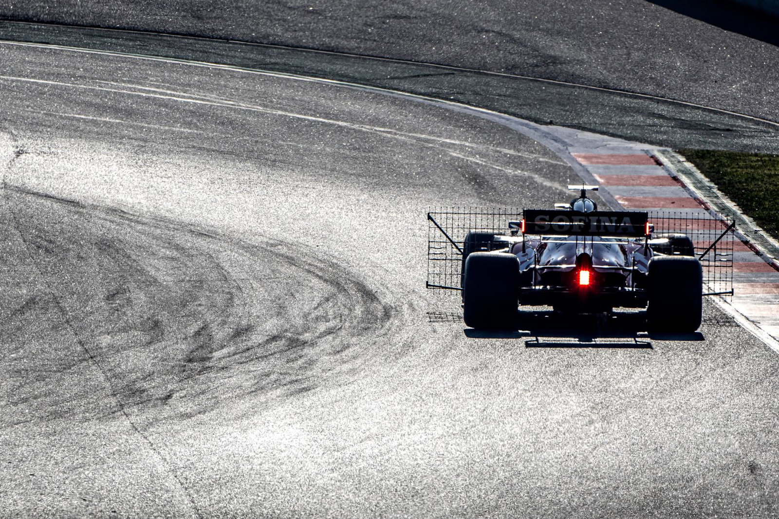 Perez quickest on second morning as Mercedes steering causes intrigue