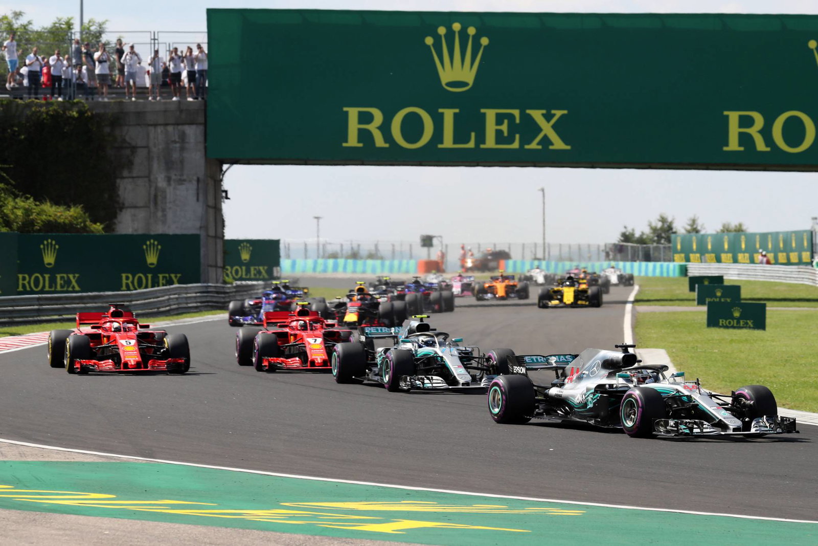 Hamilton takes sixth Hungary win as strategy miscue costs Vettel