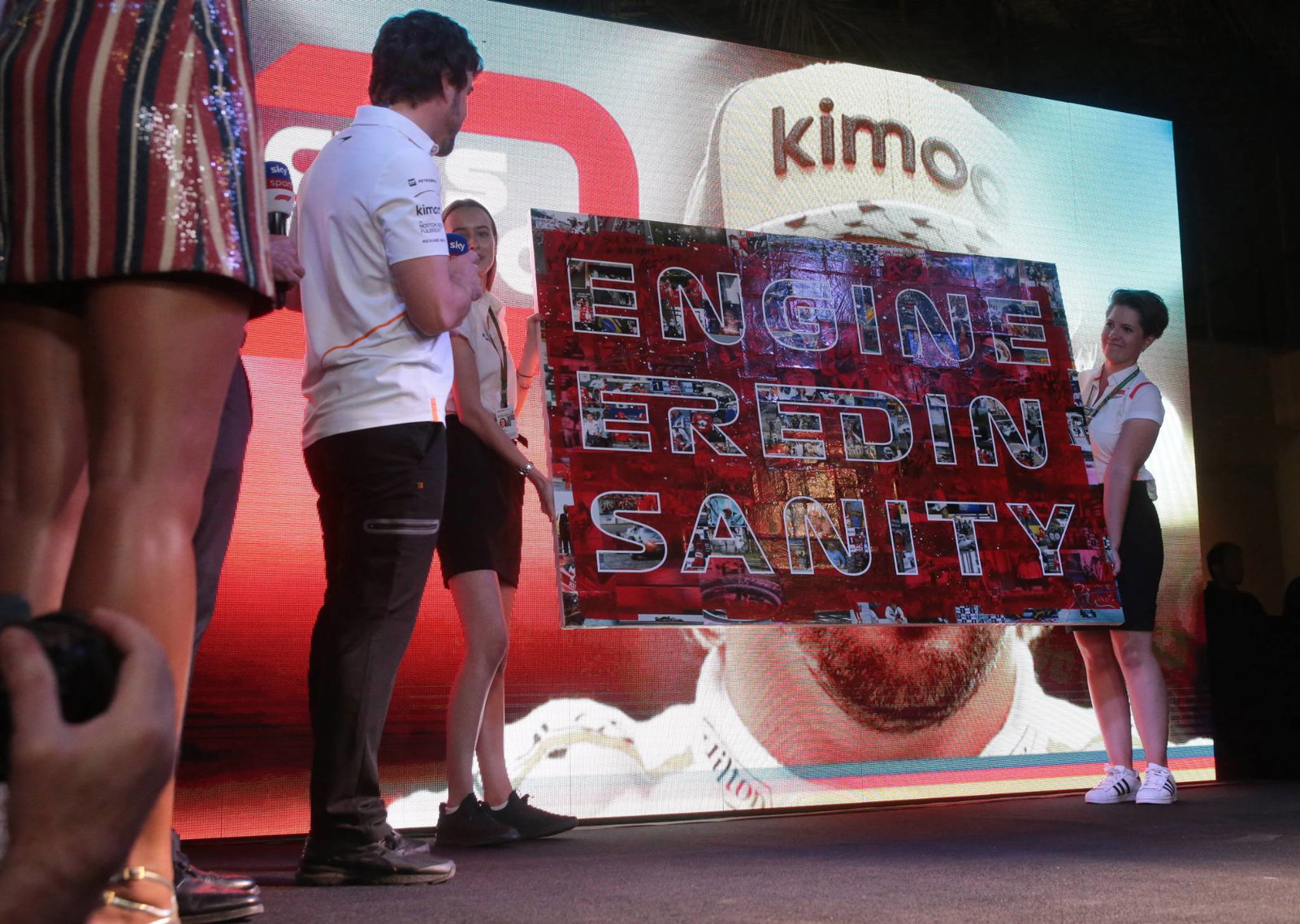 Formula 1 bids farewell to Fernando Alonso at paddock party