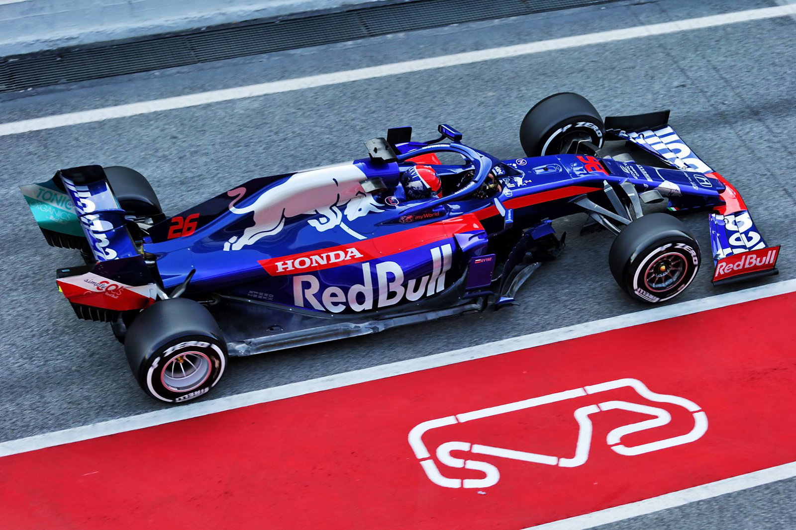 Barcelona F1 Test 1 Times - Monday 1PM