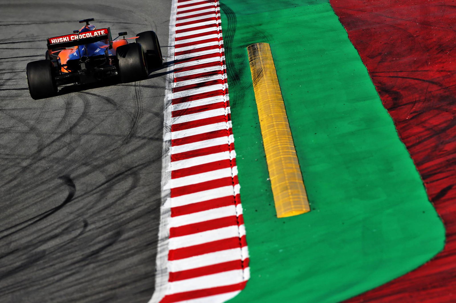 Norris leads opening day of 2nd F1 test as issue sidelines Mercedes