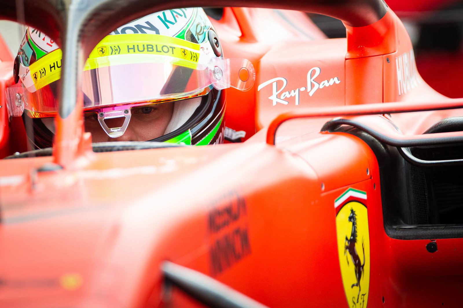 Gallery: Mick Schumacher's F1 test debut with Ferrari in Bahrain