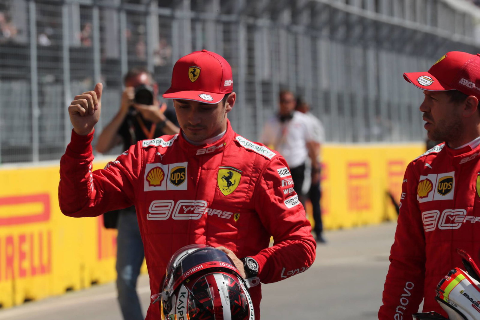 Sebastian Vettel felt “pure joy” to end 17-race streak without F1 pole