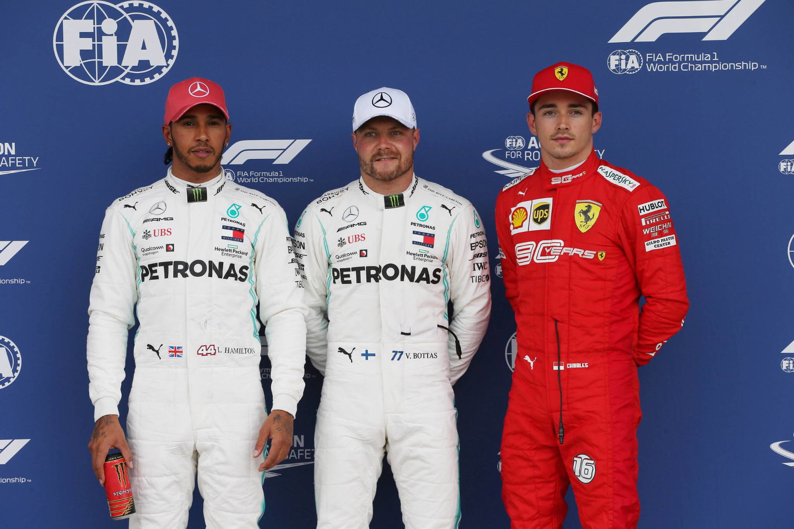 Charles Leclerc surprised by Ferrari's pole challenge to Mercedes