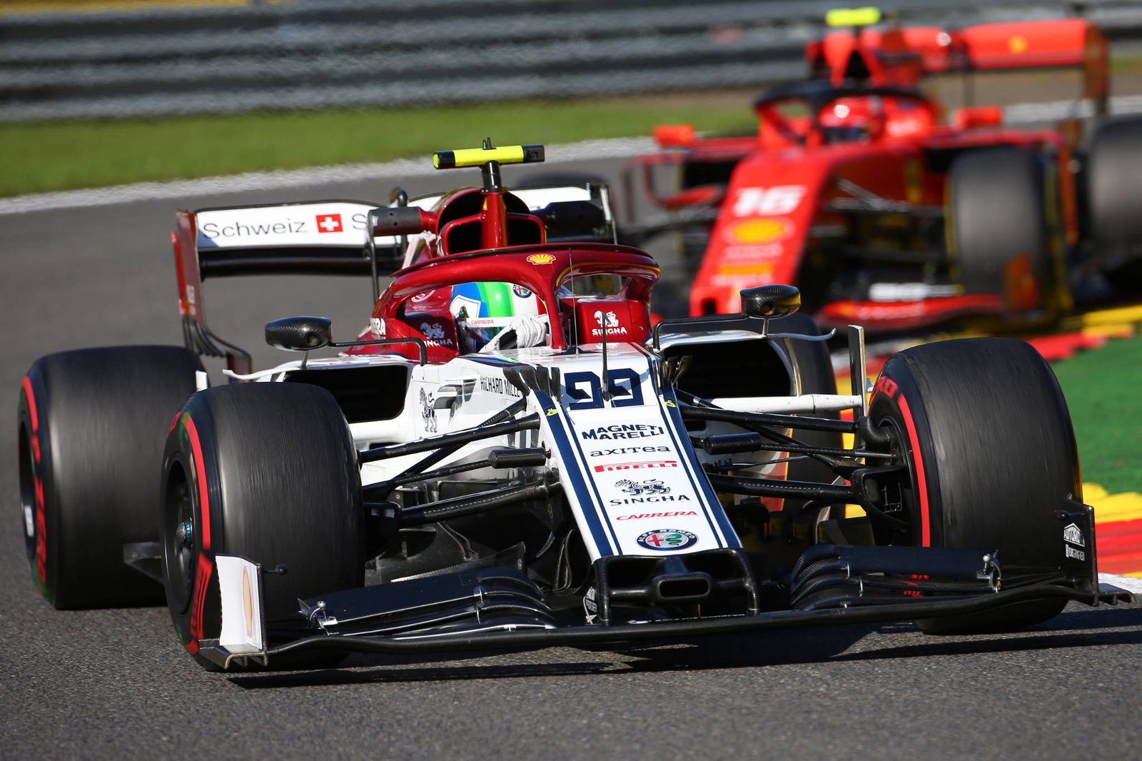 Leclerc fastest as Hamilton crashes hard in final Belgian GP practice