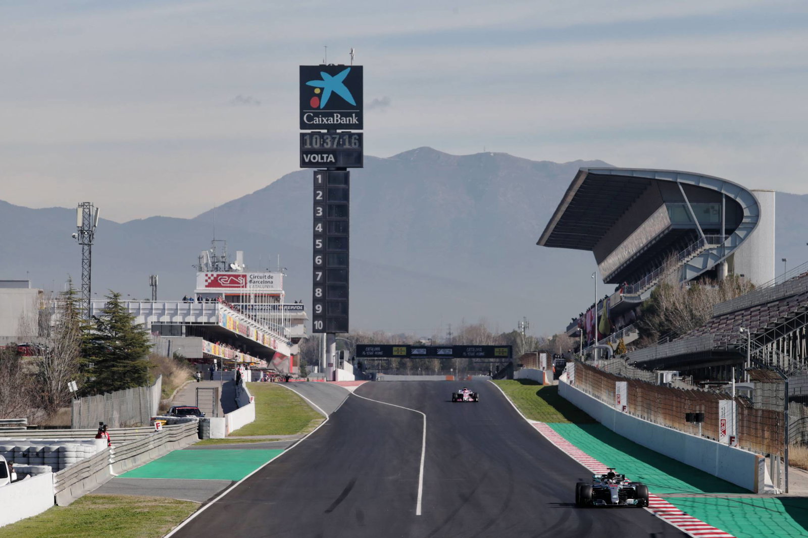 Barcelona F1 Test 2 Times - Friday 12pm