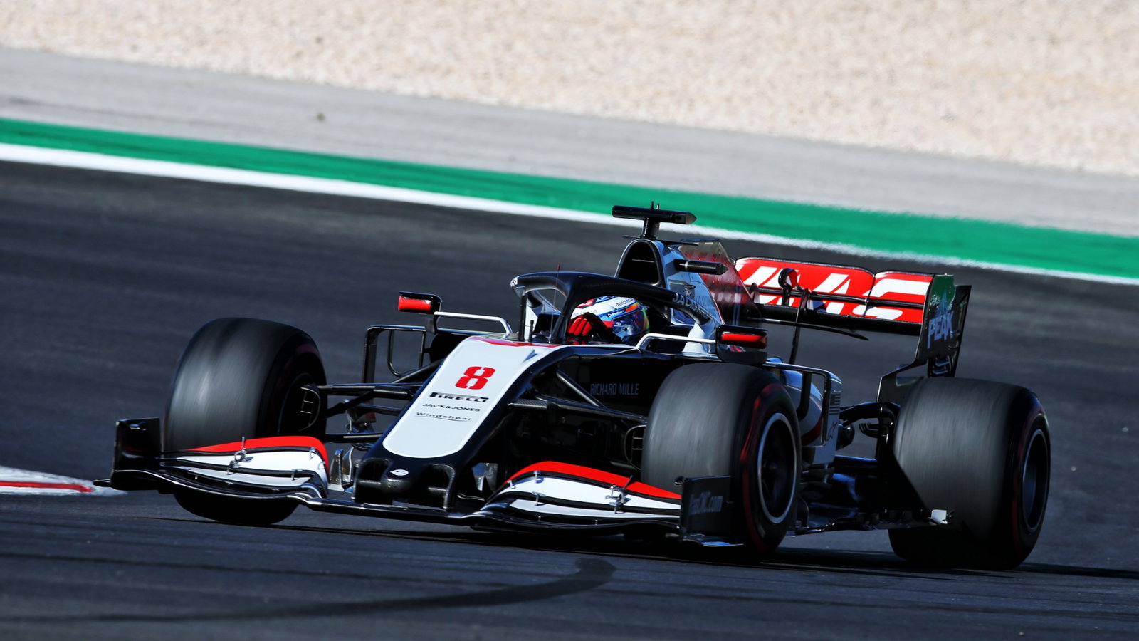 Romain Grosjean (FRA) Haas F1 Team VF-20.