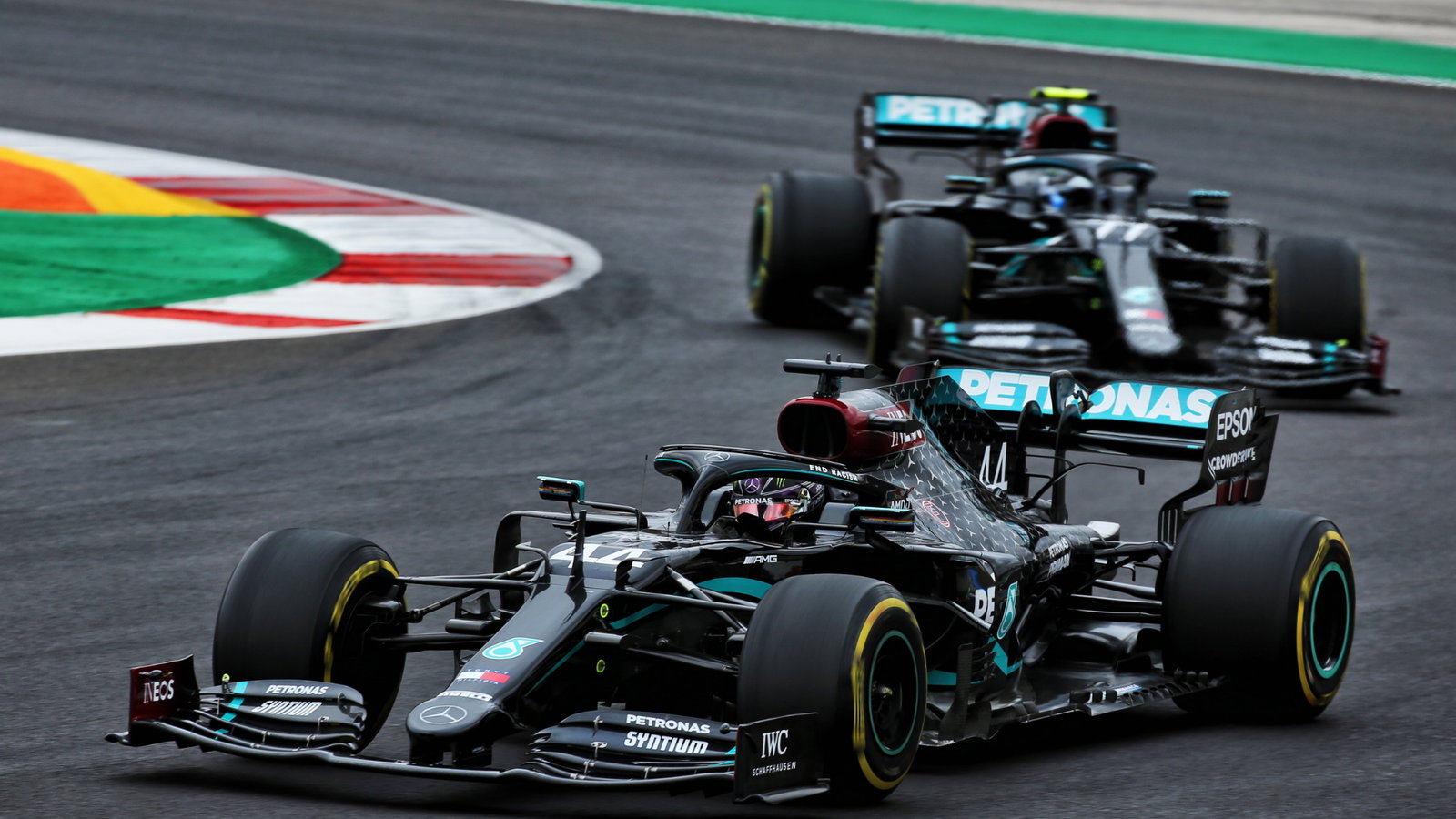 Lewis Hamilton (GBR) Mercedes AMG F1 W11.