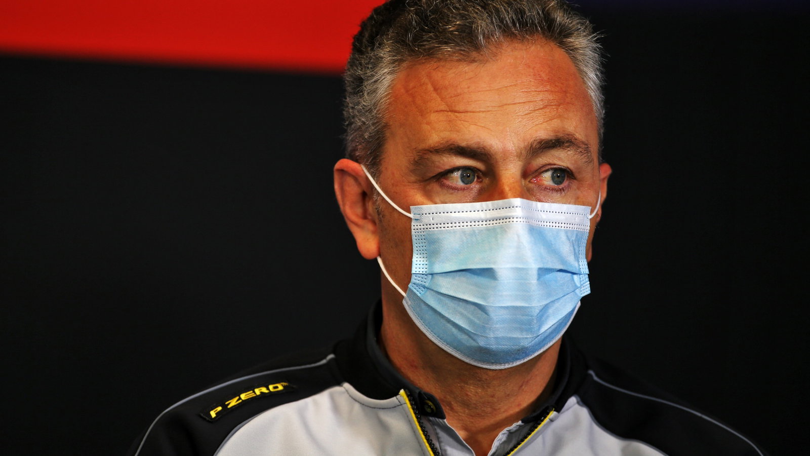 Mario Isola (ITA) Pirelli Racing Manager in the FIA Press Conference.