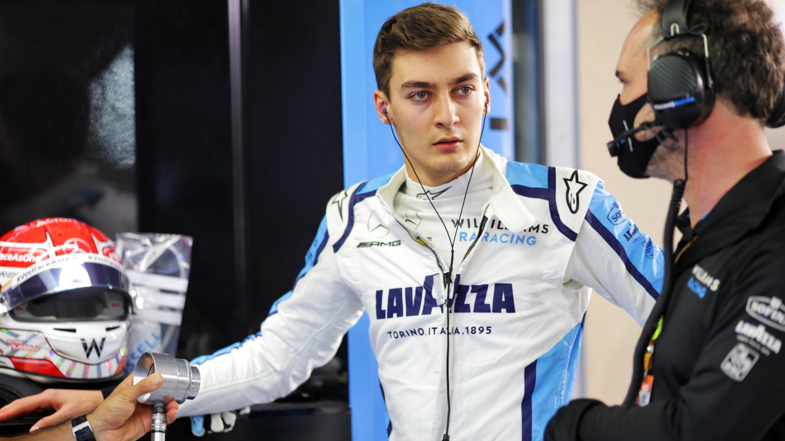 George Russell (GBR) Williams Racing.