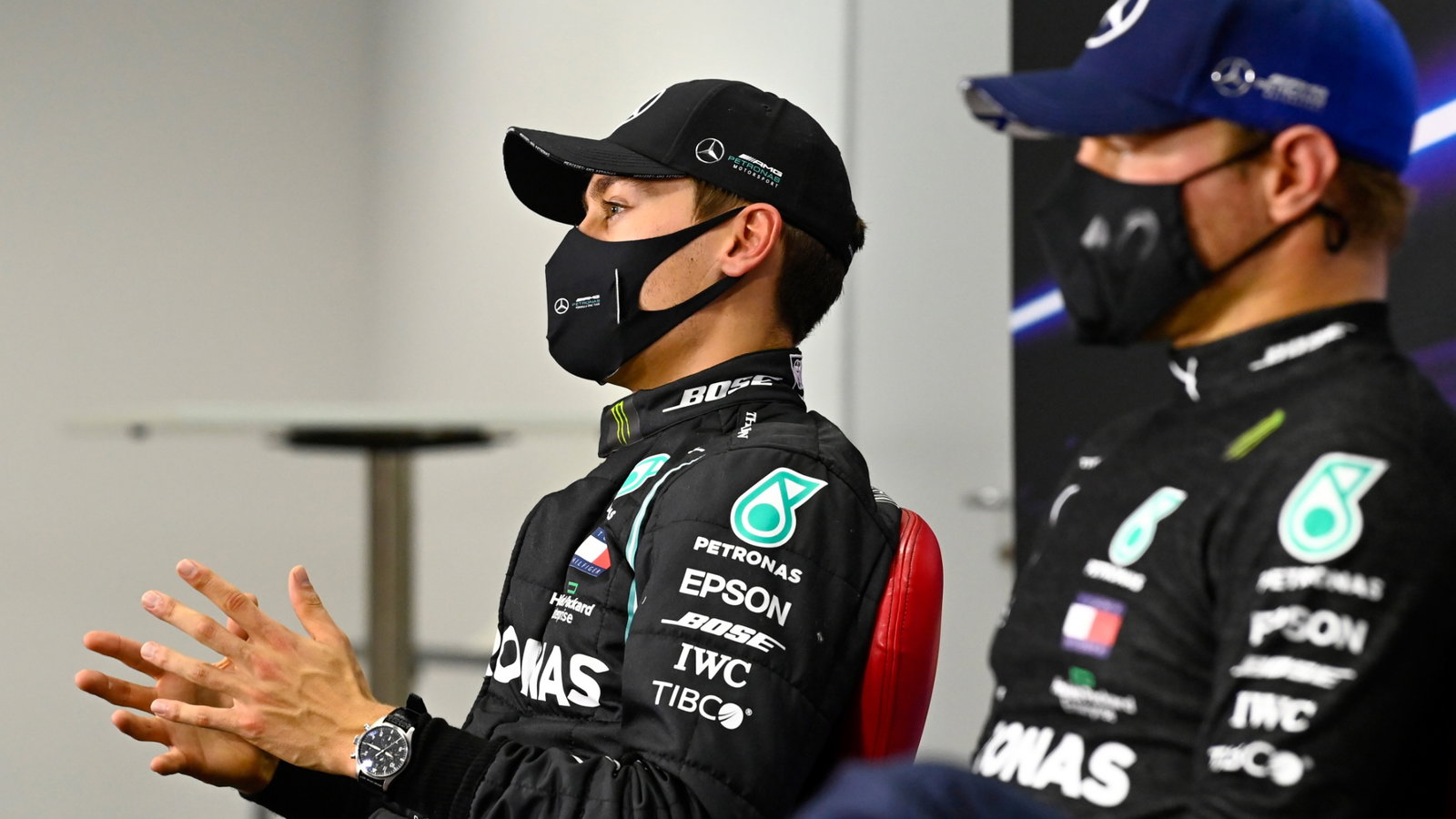 e post qualifying FIA Press Conference.