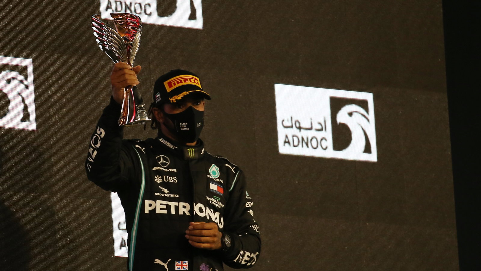 3rd place Lewis Hamilton (GBR) Mercedes AMG F1 W11.