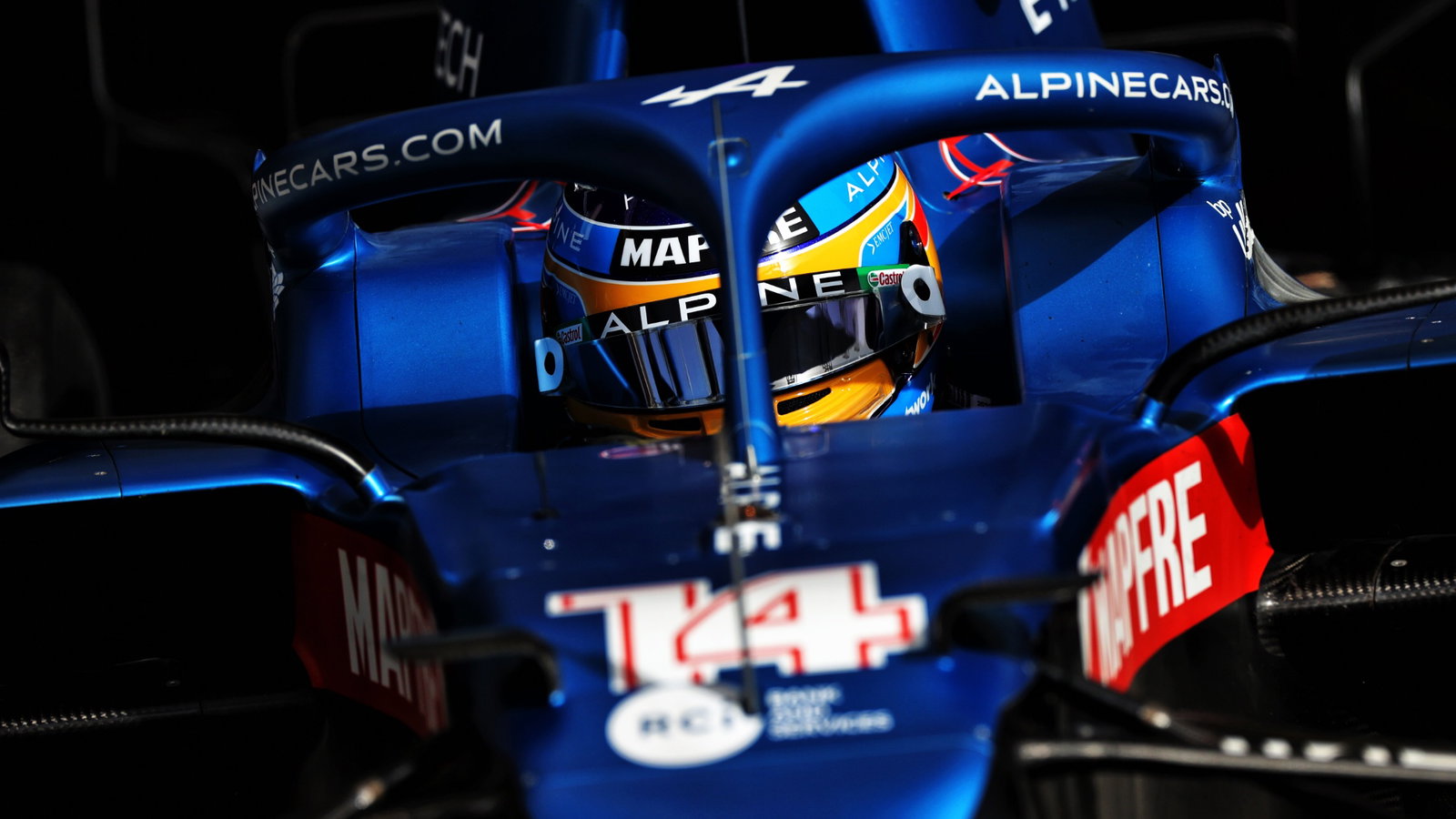 Fernando Alonso (ESP) Alpine F1 Team A521.