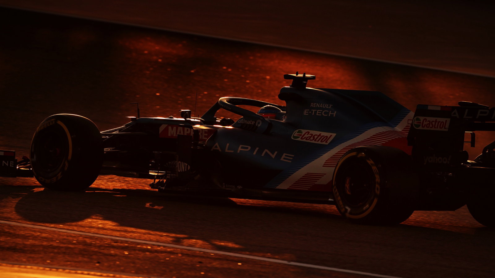 Fernando Alonso (ESP) Alpine F1 Team A521.