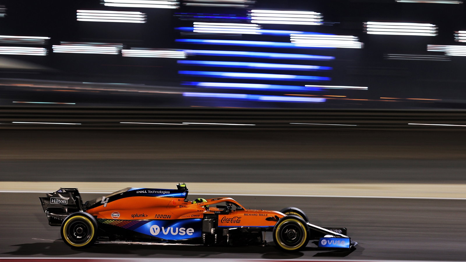 Lando Norris (GBR) McLaren MCL35M.