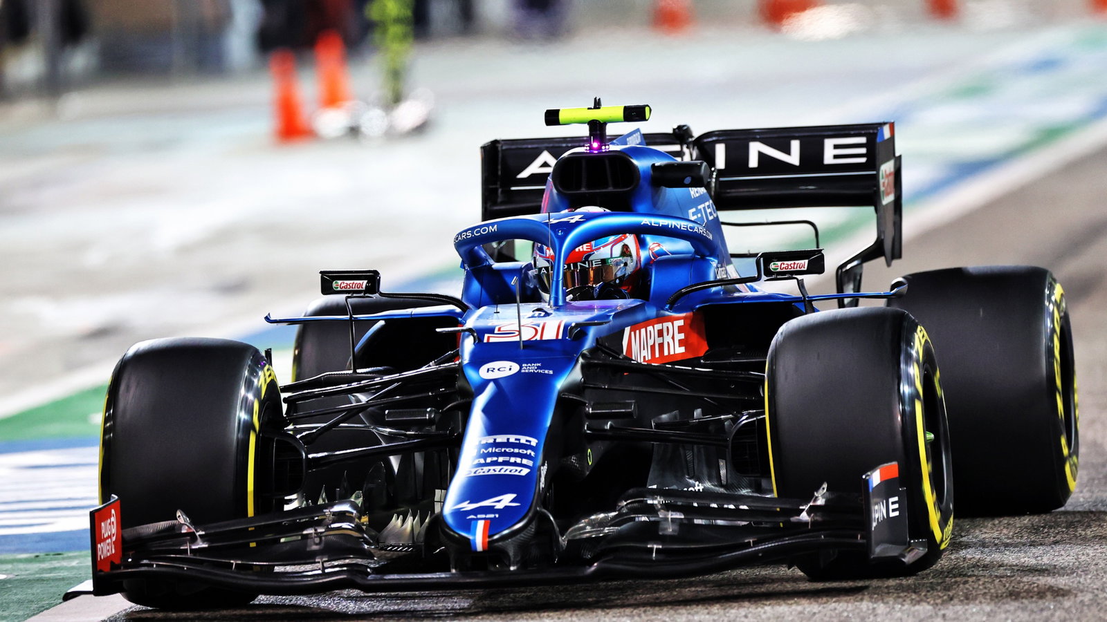Esteban Ocon (FRA) Alpine F1 Team A521.