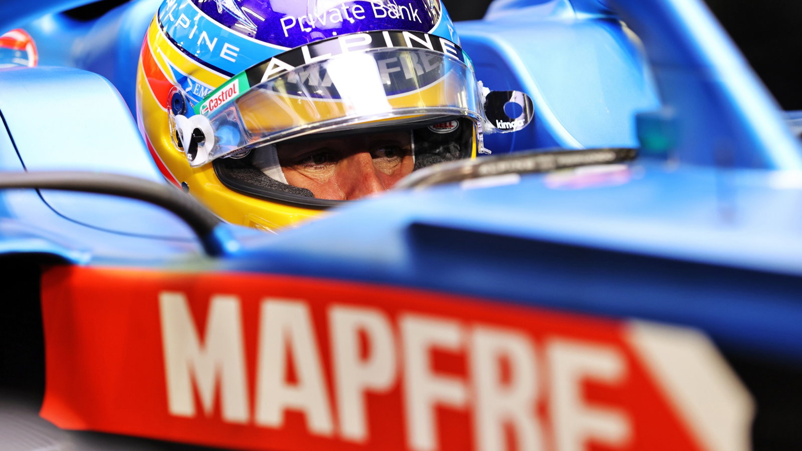 Fernando Alonso (ESP) Alpine F1 Team A521.