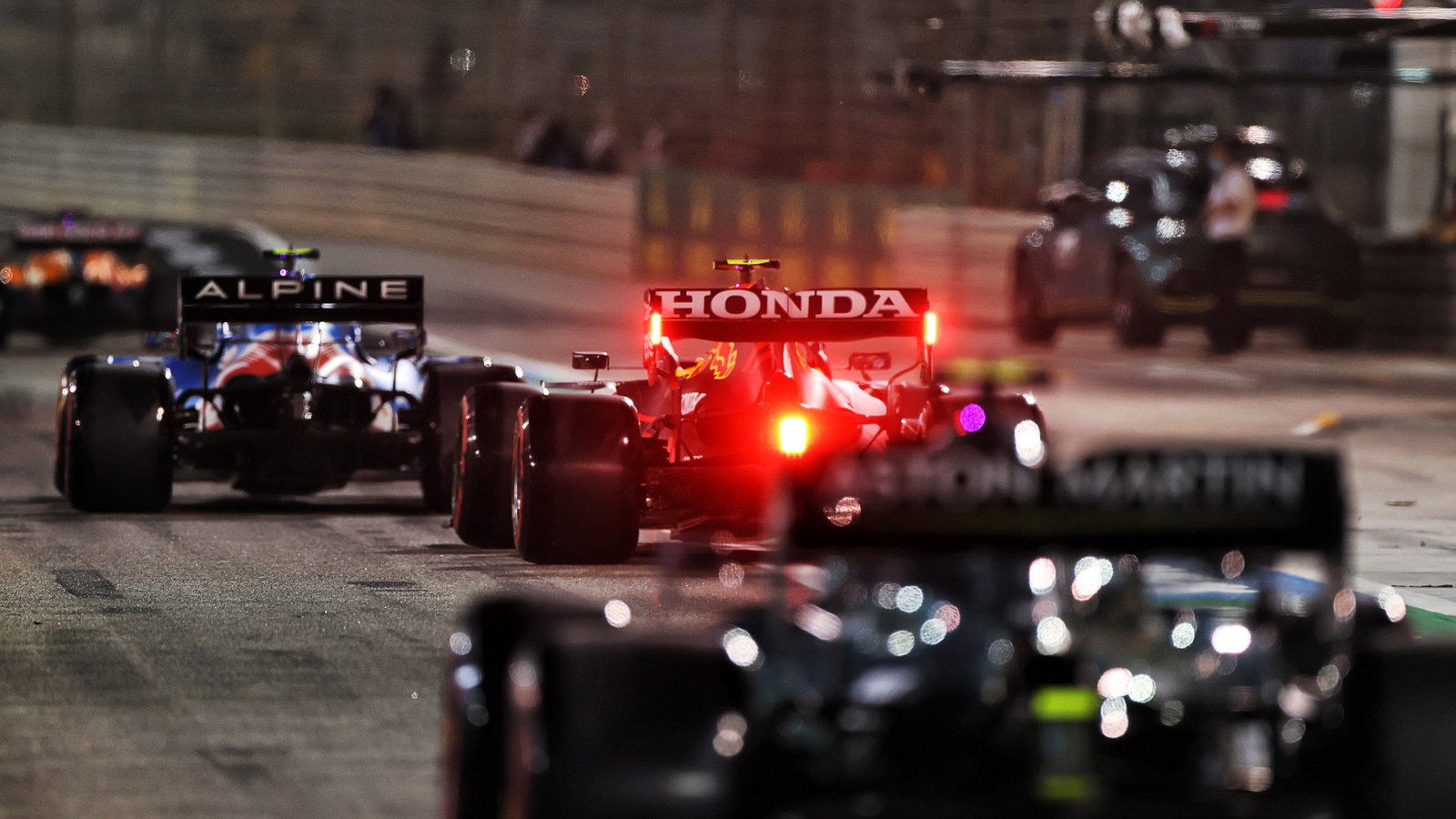 Sergio Perez (MEX) Red Bull Racing RB16B.