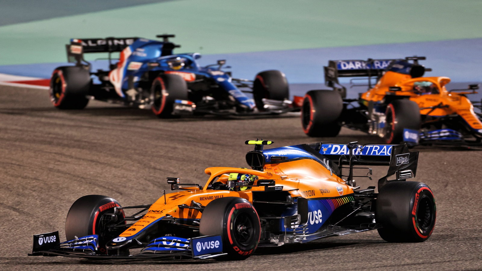 Lando Norris (GBR) McLaren MCL35M.