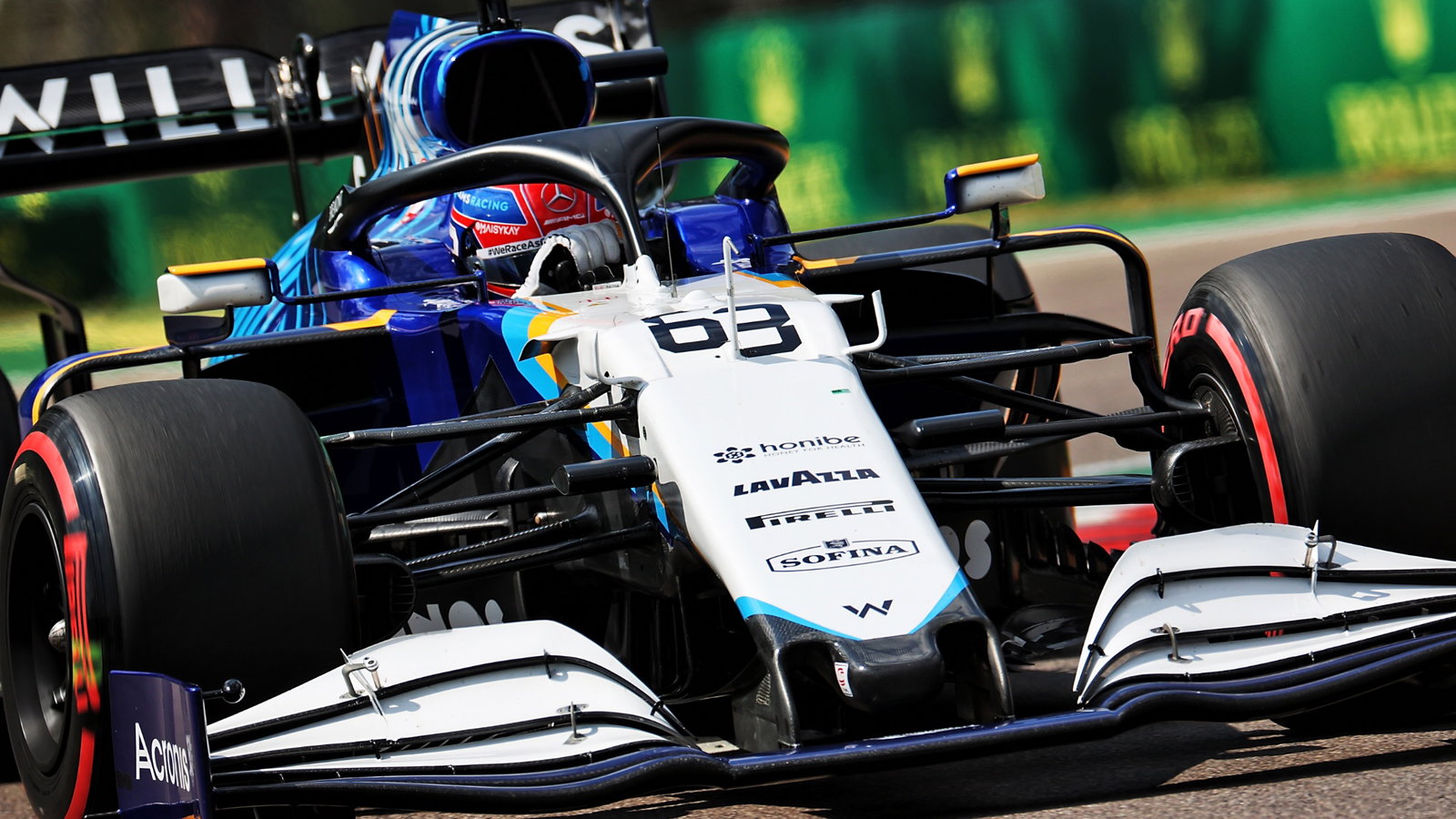 George Russell (GBR) Williams Racing FW43B.