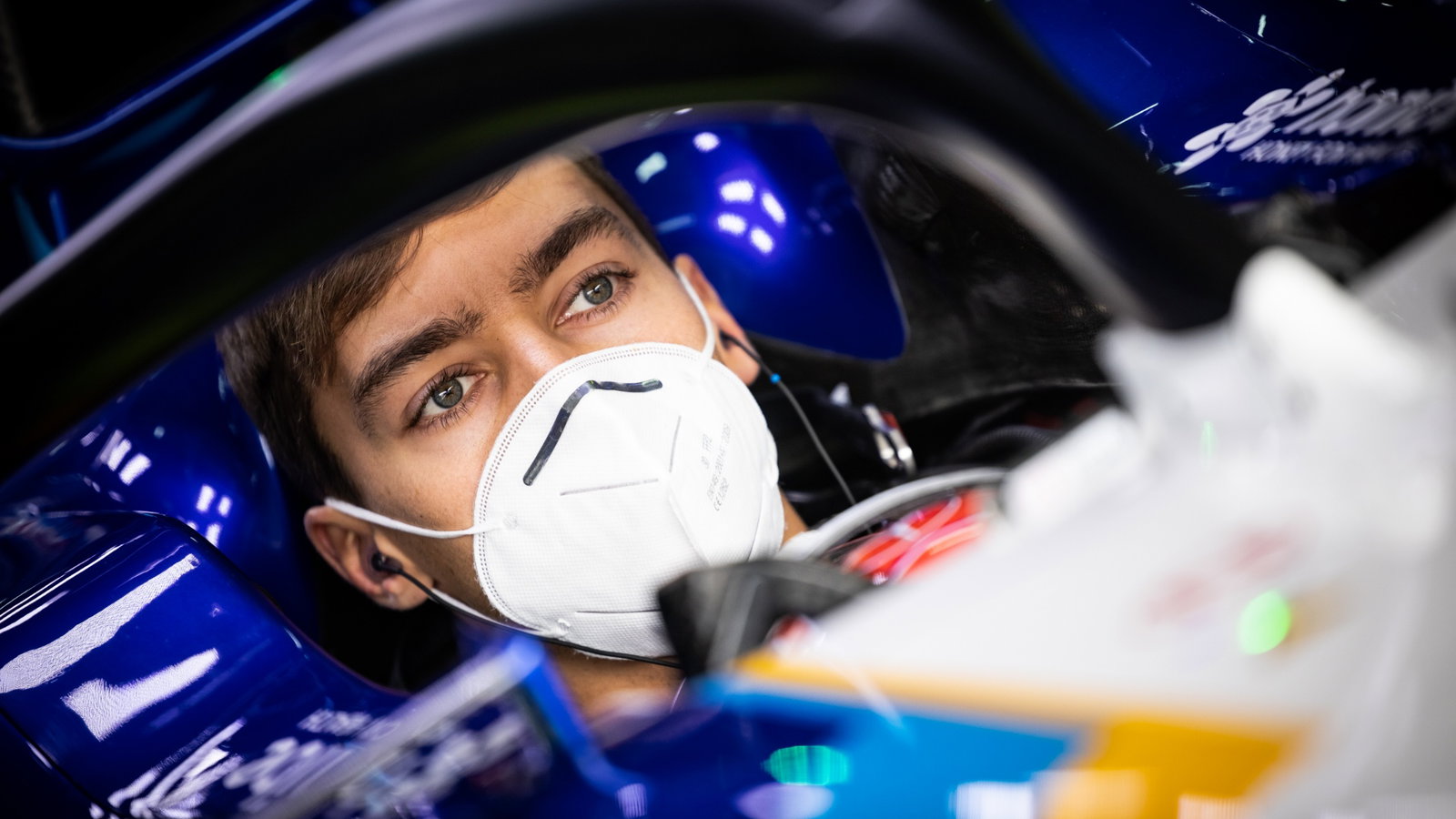 George Russell (GBR) Williams Racing FW43B.