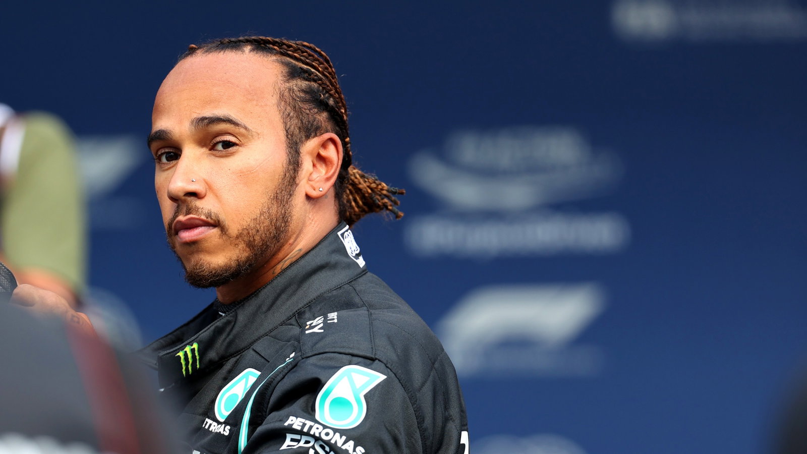 Lewis Hamilton (GBR) Mercedes AMG F1.