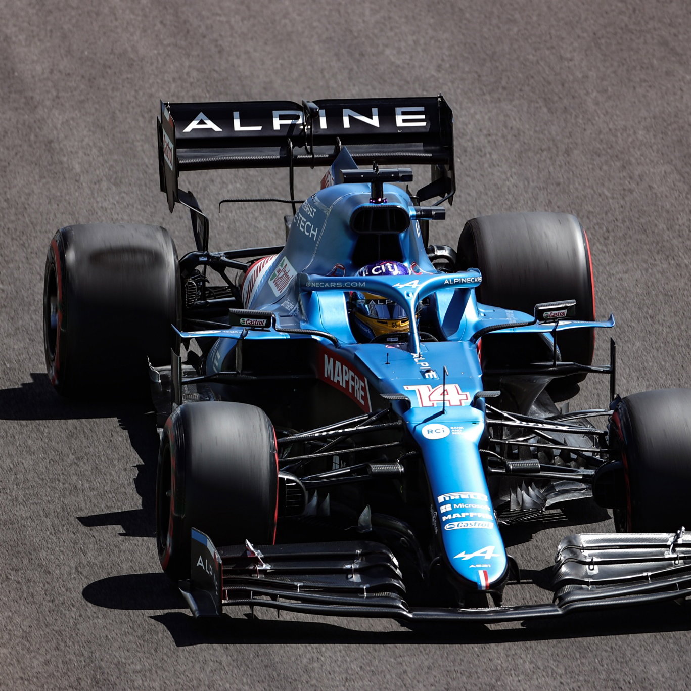 Fernando Alonso (ESP) Alpine F1 Team A521.