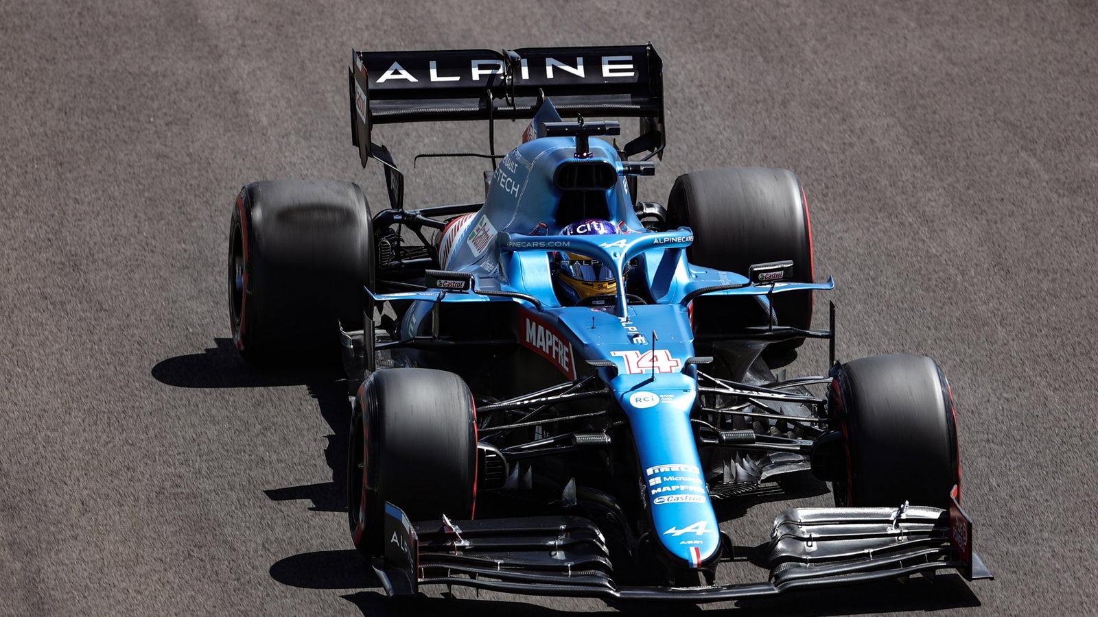 Fernando Alonso (ESP) Alpine F1 Team A521.