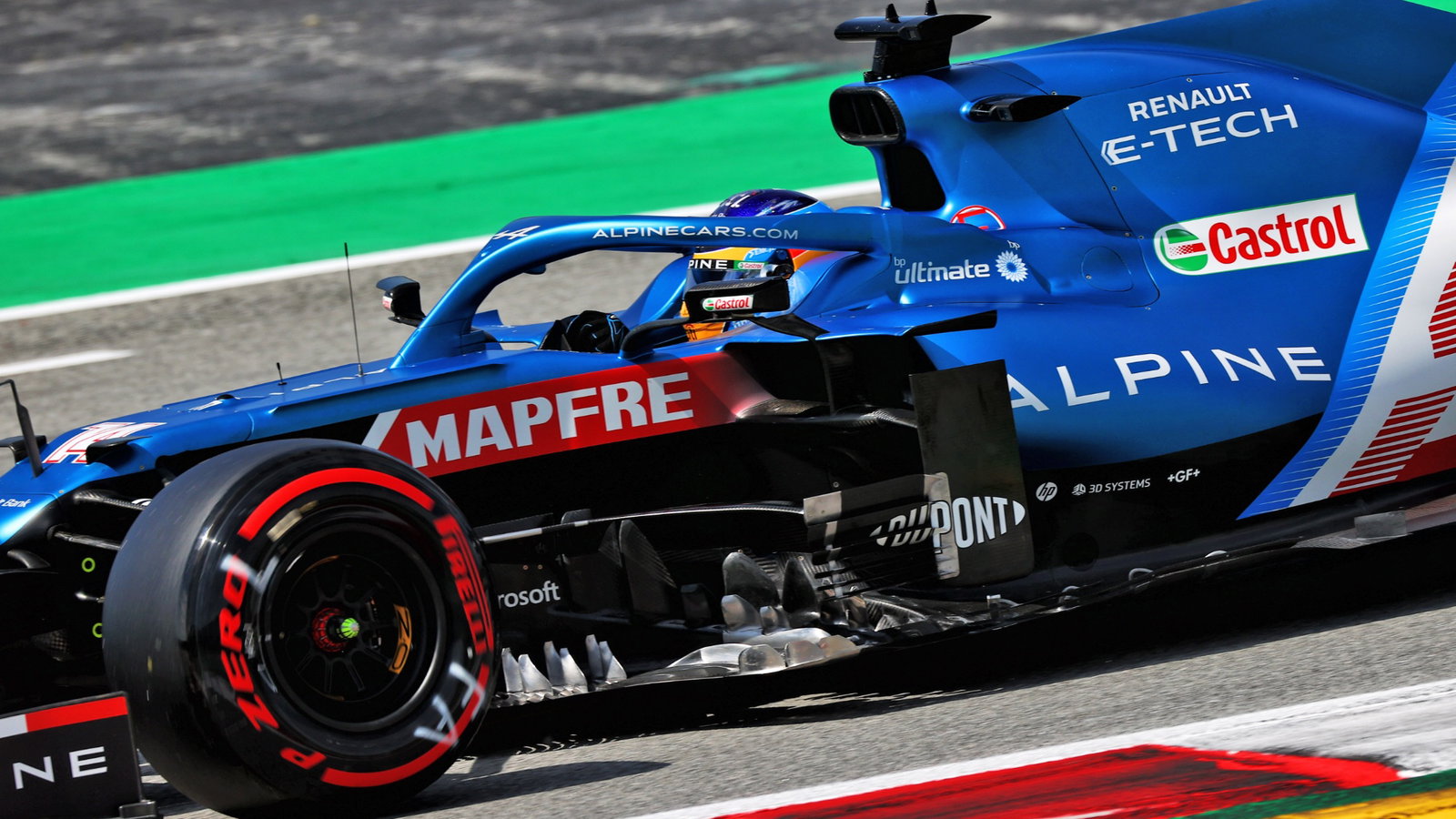 Fernando Alonso (ESP) Alpine F1 Team A521.