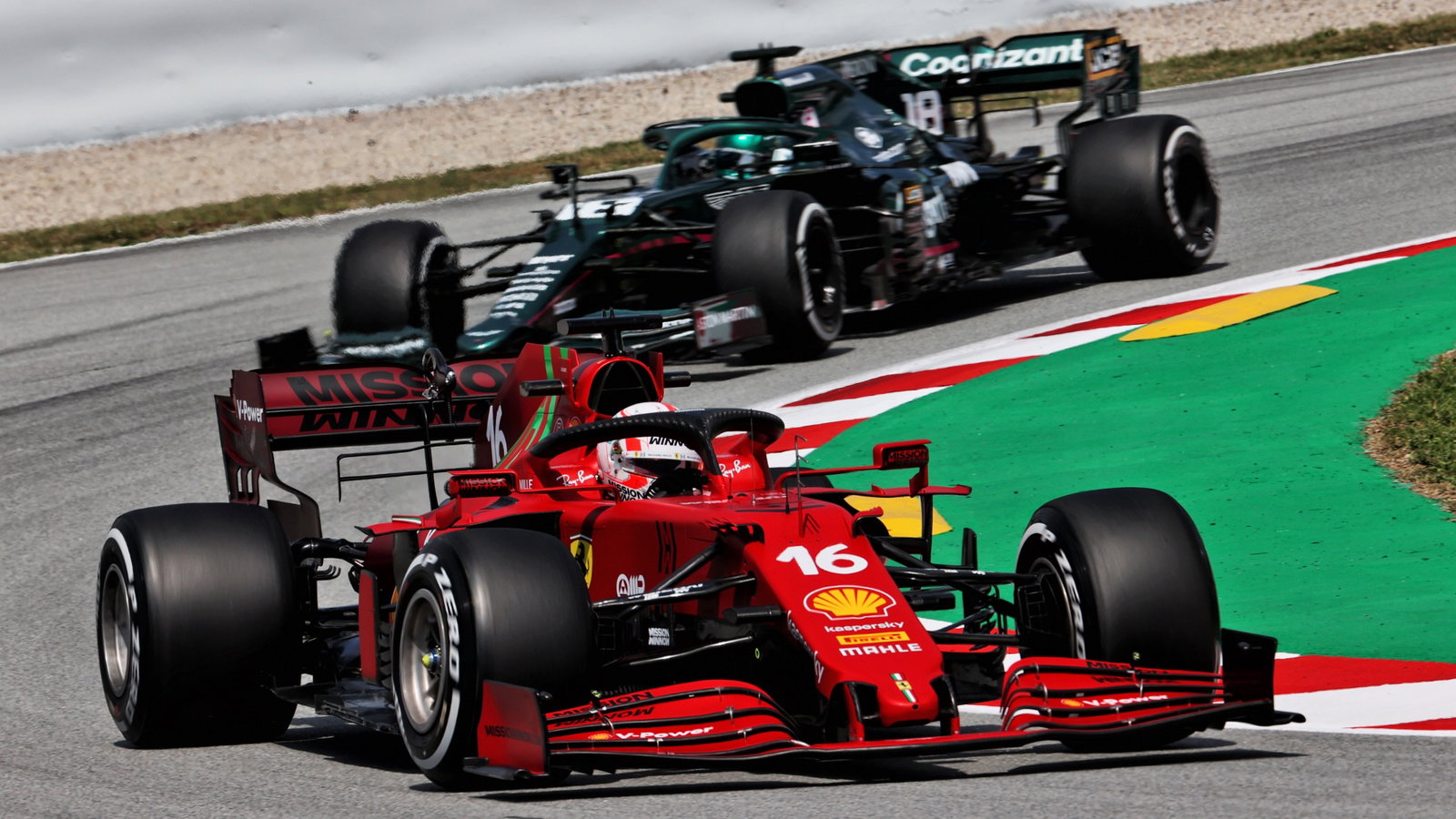 Charles Leclerc (MON) Ferrari SF-21.