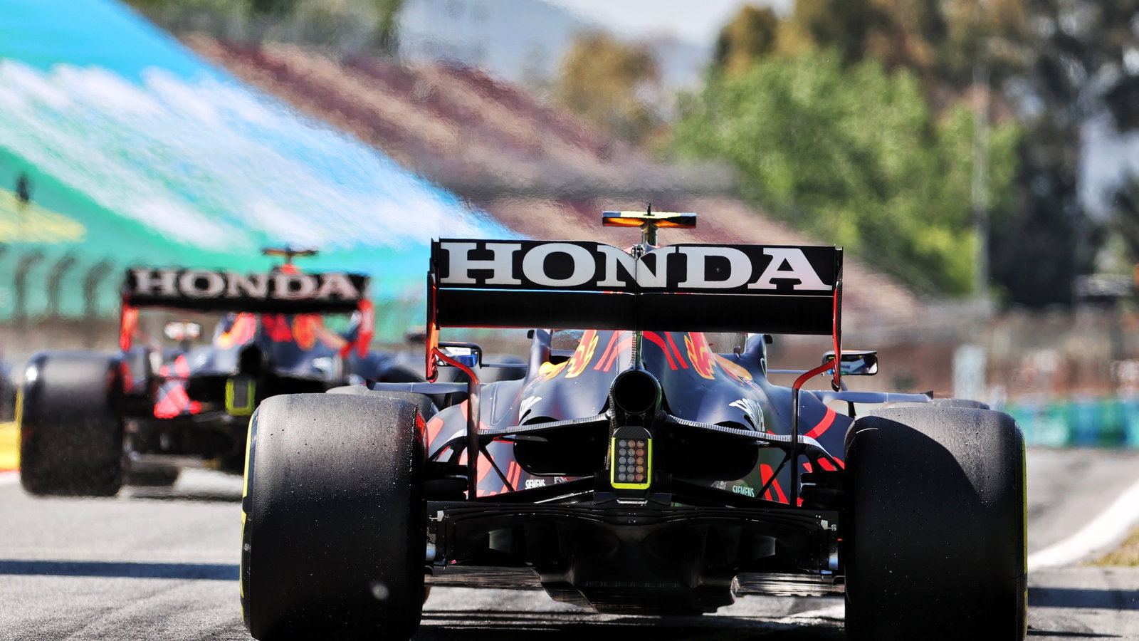 Sergio Perez (MEX) Red Bull Racing RB16B.