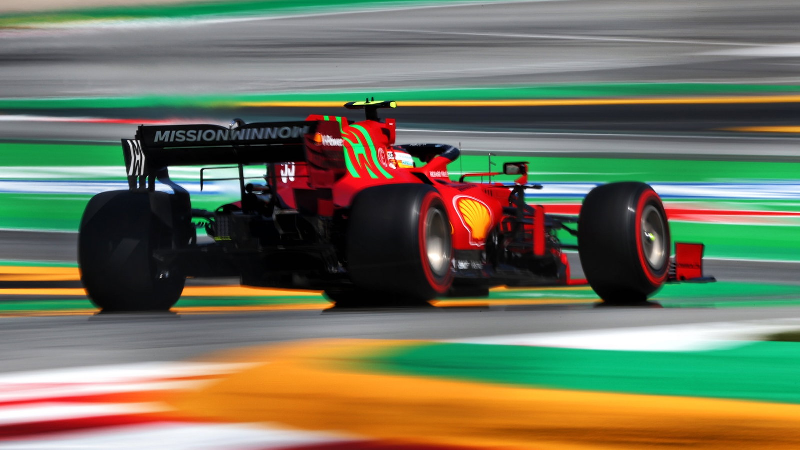 Carlos Sainz Jr (ESP) Ferrari SF-21.