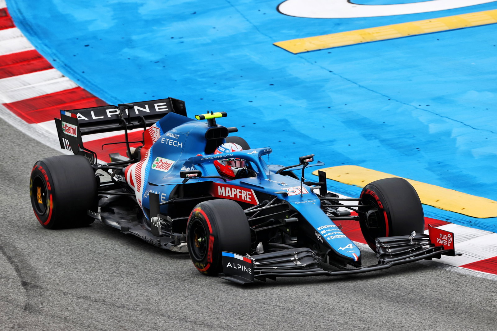 Esteban Ocon (FRA) Alpine F1 Team A521.
