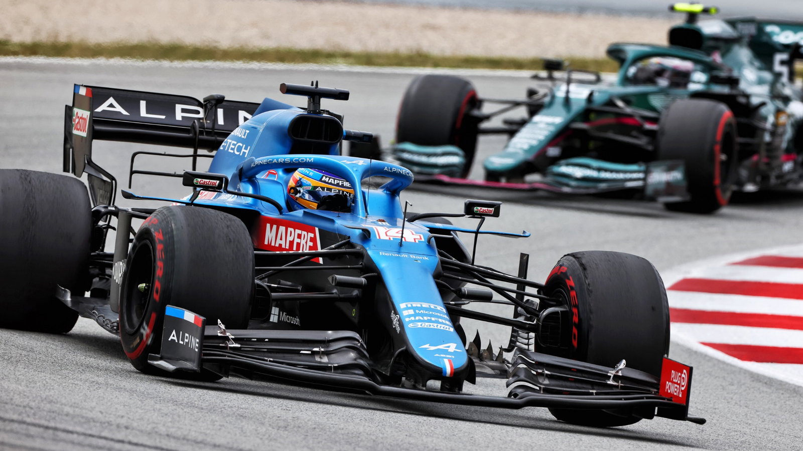 Fernando Alonso (ESP) Alpine F1 Team A521.