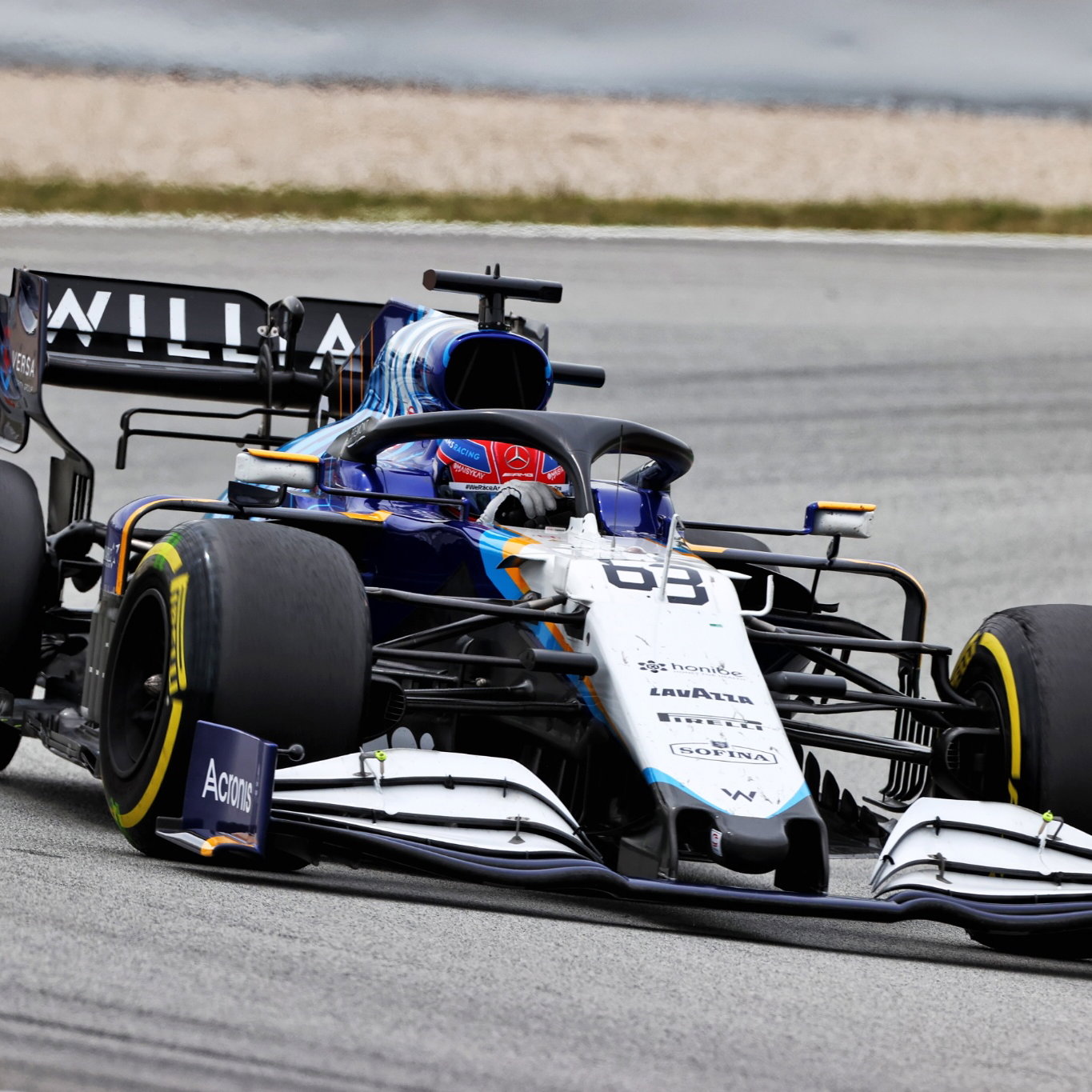 George Russell (GBR) Williams Racing FW43B.