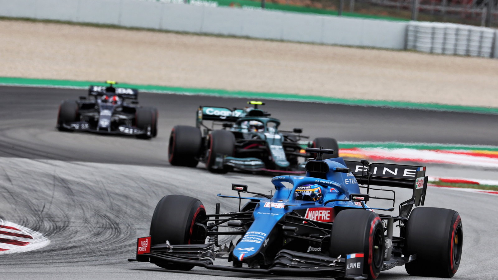 Fernando Alonso (ESP) Alpine F1 Team A521.