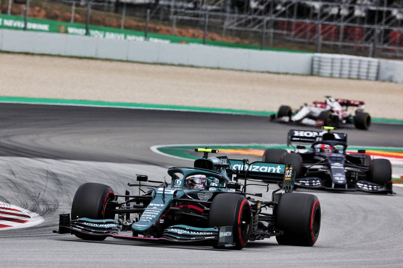 Sebastian Vettel (GER) Aston Martin F1 Team AMR21.