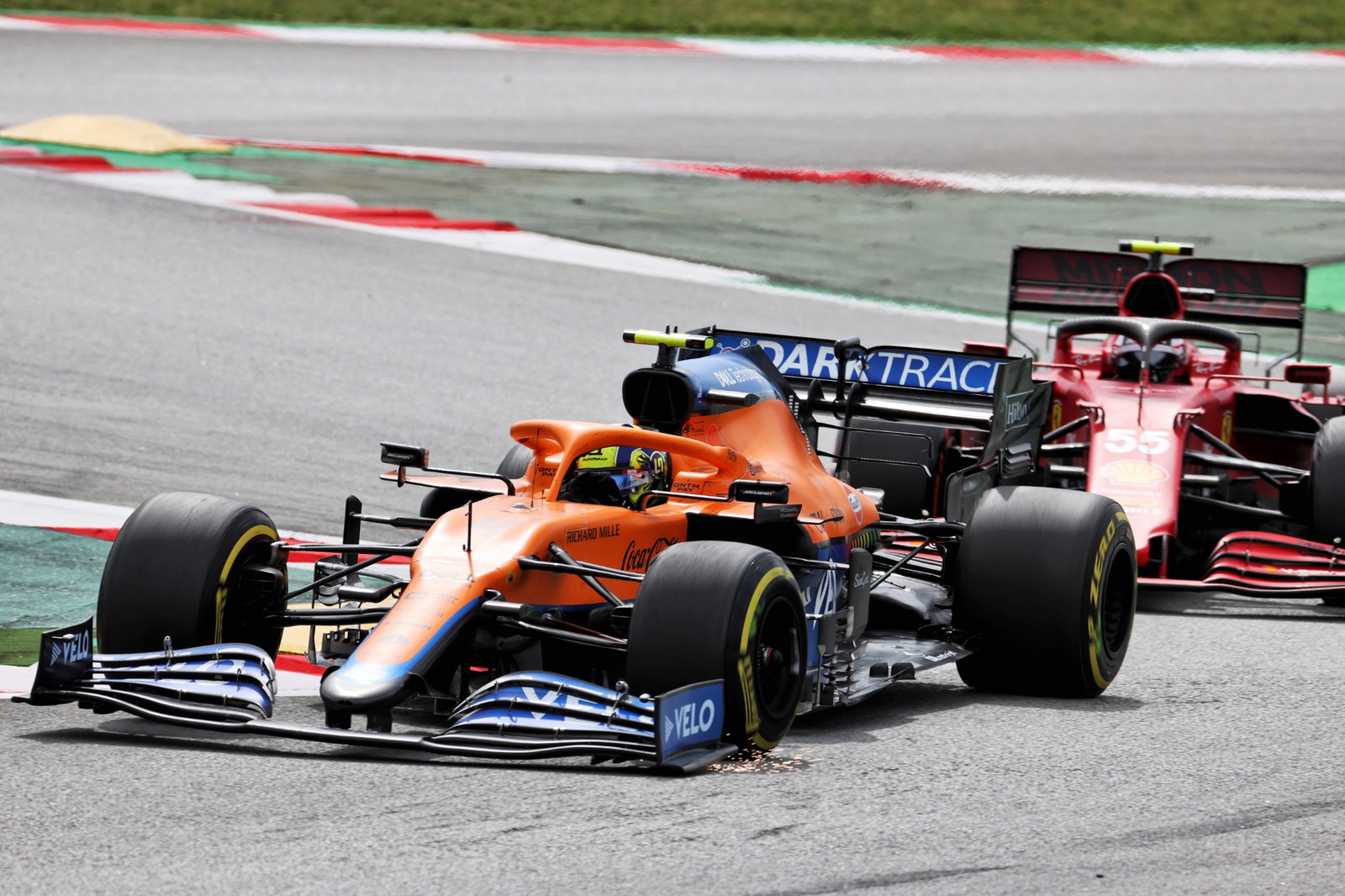 Lando Norris (GBR) McLaren MCL35M.