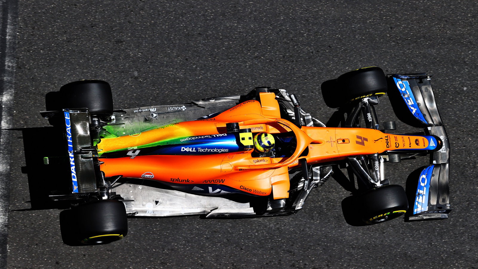 Lando Norris (GBR) McLaren MCL35M.