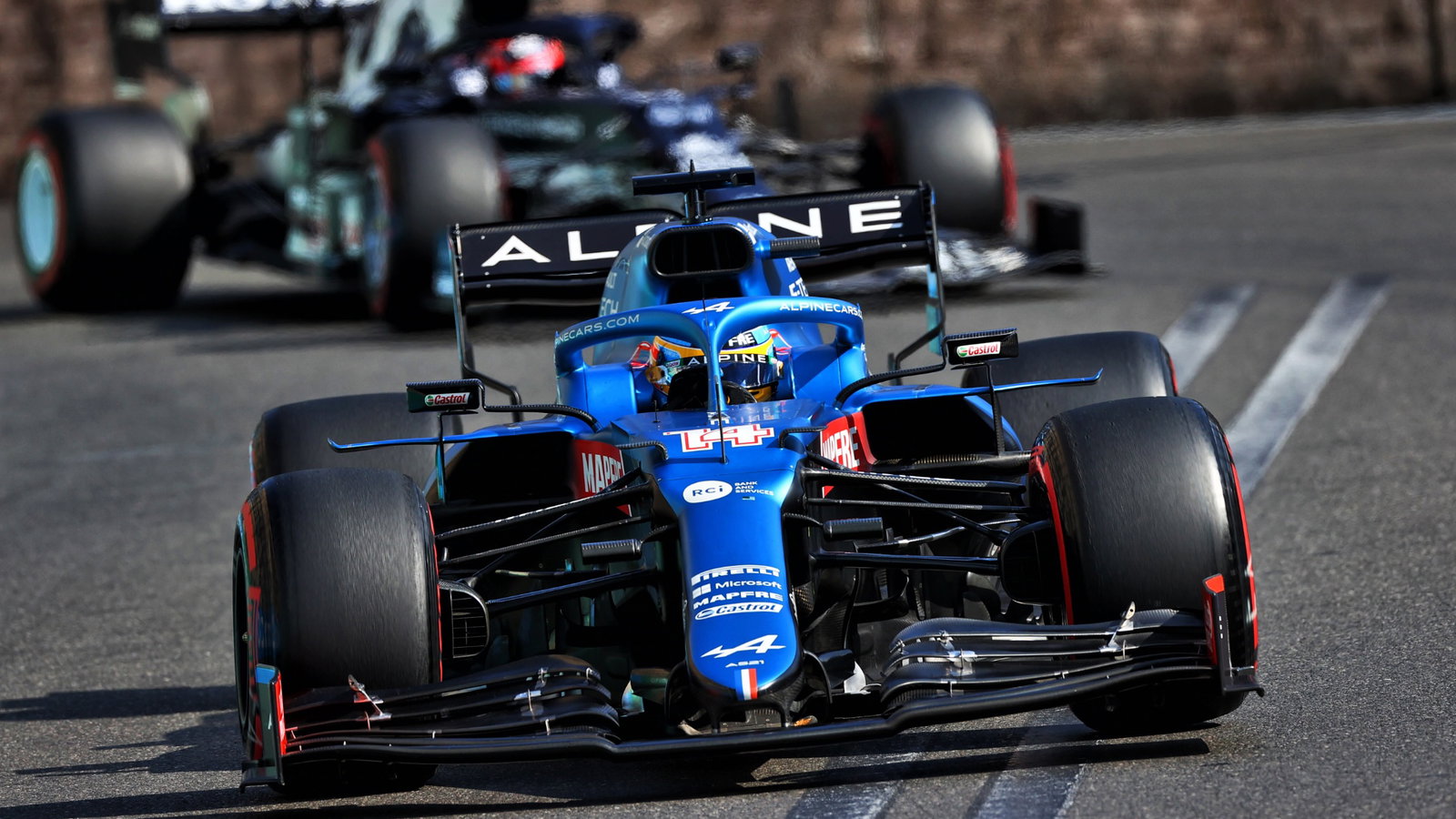 Fernando Alonso (ESP) Alpine F1 Team A521.